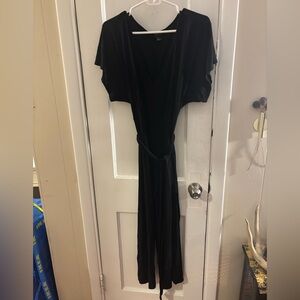 Forever 21 Black Flare Jumpsuit